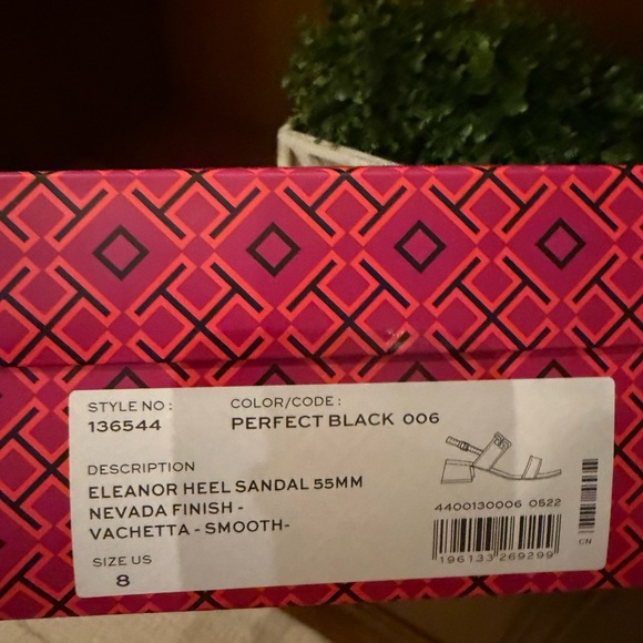 Tory Burch Eleanor Block open toe sandals - Picture 2 of 9